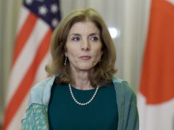 Caroline Kennedy fue designada como embajadora de Estados Unidos en Japón en noviembre de 2013. AFP / K. Mayama