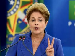 Según un sondeo, Rousseff presenta el peor índice de aprobación desde que asumió el cargo. AFP / E. Sa