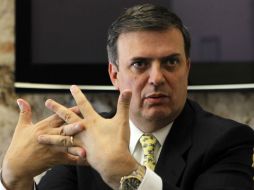 Marcelo Ebrard Casaubon dejó el PRD, partido donde no obtuvo una plurinominal; ahora busca nueva oportunidad en Movimiento Ciudadano. EL INFORMADOR / ARCHIVO