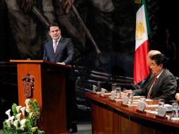 El gobernador Aristóteles Sandoval anunció que la administración estatal entregará a la UdeG 93 millones de pesos adicionales. TWITTER / @AristotelesSD