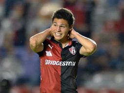 Ponchito González arrancó más al frente y no pudo marcar en la mejor oportunidad que tuvieron los tapatíos durante la primera mitad. MEXSPORT / I. Ortiz