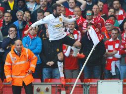 Es la cuarta victoria consecutiva de los Red Devils. EFE / P. Powell