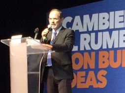 Madero se comprometió a que el PAN actuará con mucha responsabilidad en las decisiones más importantes para México. TWITTER / @GustavoMadero