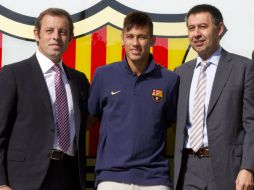 Bartomeu y Rosell son probables responsables de fraude por la llegada de Ney. NTX / ARCHIVO