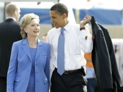 A Obama y la secretaria Clinton les gusta ponerse al día en persona cuando sus respectivas agendas se los permite. AP / ARCHIVO