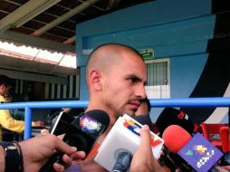 Hernández afirma que están trabajando para sacar un buen resultado ante Pumas. TWITTER / @LeonesNegrosCF