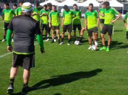 La Selección nacional está en Los Ángeles para el duelo el próximo sábado contra su similar de Ecuador. TWITTER / @miseleccionmx