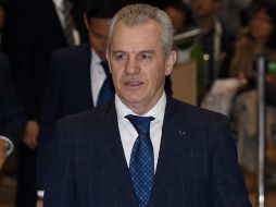 El ''Vasco'' Aguirre se negó a hacer comentarios sobre la situación en la que está implicado. AFP / ARCHIVO