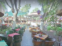 Con ayuda de la plataforma, cualquier persona puede dar un recorrido virtual por sitios como El Parián de Tlaquepaque. ESPECIAL / Google