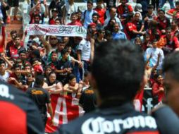 Es la primera práctica con acceso al público de los Zorros en lo que va del año. TWITTER / @atlasfc