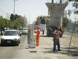 En el caso del Viaducto 1, los trabajos de columnas y cabezales ya están terminados. EL INFORMADOR / ARCHIVO
