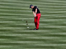 El tapatío totaliza 216 impactos luego de tres rondas disputadas. AFP / M. Massey