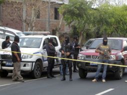 El incidente se registra en una zona usada como estacionamiento de furgones de carga al noroeste de San Salvador. EFE / O. Rivera