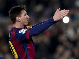 Messi ha revivido y tiene al Barsa en la cima de la Liga Española. AFP / ARCHIVO