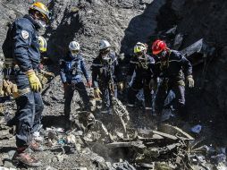 En la tragedia murieron 150 personas en los Alpes. EFE / Y. Malenfer