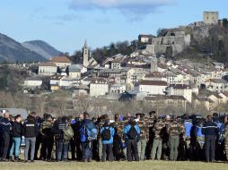 El hecho habría sido provocado por el copiloto de forma voluntaria. AFP / P. Guyot
