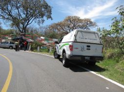 Al lugar acudieron elementos del Servicio Médico Forense para levantar el cuerpo. EL INFORMADOR /