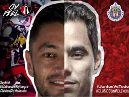 Así 'firman' un pacto de civilidad los clubes tapatíos en redes sociales. TWITTER / @Chivas