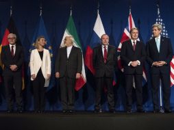 Las potencias mundiales se reunieron en Lausana, Suiza, para discutir los términos del pacto nuclear de Irán. AFP / B. Smialowski