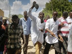 El mandatario reiteró el apoyo de EU para luchar contra Al Shabab. EFE / O. Douliery