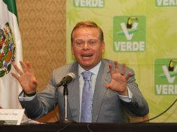 El coordinador del PVEM en la Cámara de Diputados, Arturo Escobar y Vega, destaca el respeto en los actos de campaña. NTX / ARCHIVO