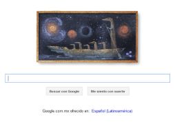 La imagen con la que Google le rinde homenaje, recrea una de las pinturas titulada 'Cómo hace el pequeño cocodrilo'. ESPECIAL / google.com