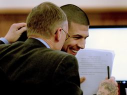 Aaron es acusado de asesinar a Odin Lloyd en junio de 2013. AP / ARCHIVO