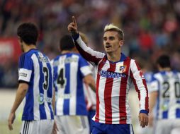 El  francés Antoine Griezmann anotó al minuto diez. AP / D. Ochoa