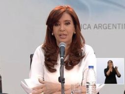 Fernández abandonará su cargo el 10 de diciembre próximo, al cumplirse el final de su segundo mandato consecutivo. TWITTER / @CFKArgentina