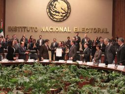 Destacan que en tanto el Tribunal Electoral no resuelva, se mantiene la decisión que adoptó el Pleno del INE. NTX / ARCHIVO