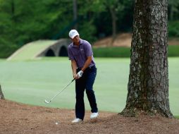 Jordan Spieth ha sido la sensación del torneo, con dos primeras rondas en las que ha dejado atrás a los grandes favoritos. AFP / A. Redington
