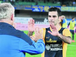 Rafael Márquez, defensa central del Hellas Verona, vuelve a la actividad hoy frente al Inter de Milan. MEXSPORT /