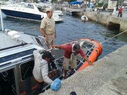 Los pescadores que abordaban la embarcación Nava de 27 pies color gris, llamada 'Mi Barquito#' presentaron una falla mecánica. NTX / A. Covarrubias