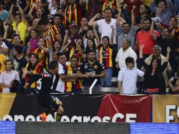 Por la importancia del punto conseguido, la afición gritó con emoción el autogol del empate. MEXSPORT / A. Macías