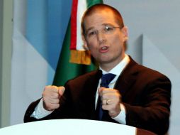 Anaya Cortés subraya que el gobierno no ha respondido a las expectativas. NTX / ARCHIVO