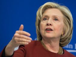 Clinton basará su campaña en fortalecimiento económico de la clase media. AFP / ARCHIVO