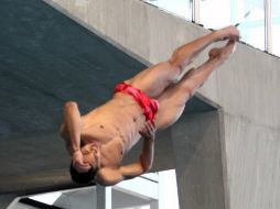 El competidor mostró un buen repertorio en cada una de las salidas al trampolín para llevarse el oro con una suma de 527.35. TWITTER / @CONADE