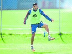 El héroe. Marco Fabián convirtió el gol con el que el domingo pasado las Chivas vencieron al León. MEXSPORT / A. Macías