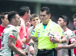 En el encuentro Puebla contra el Toluca, del torneo Apertura 2013, Jorge Antonio Pérez Durán hizo lo mismo que en el Toluca ante Atlas. MEXSPORT /