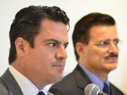 El rector de la UdeG, entre otros funcionarios, sostuvo una reunión con el gobernador Aristóteles Sandoval. EL INFORMADOR / ARCHIVO