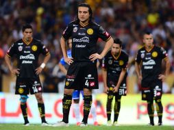 Reynoso (4) sabe que una victoria ante Pachuca el próximo domingo sería un paso trascendental para lograr la permanencia en la Liga MX. MEXSPORT / A. Macías