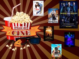 Estos son los seis estrenos de la semana, conoce un poco más de ellos y arma tu Plan de Cine. EL INFORMADOR /
