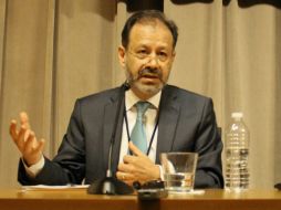 El economista en jefe para América Latina y el Caribe del Banco Mundial, Augusto de la Torre. NTX / R. Barrera