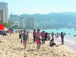 Acapulco. Este destino turístico se encuentra entre los que tuvieron una mayor ocupación hotelera. NTX /