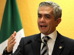 Mancera asegura que no le asusta ni le preocupa la próxima conformación de la Asamblea Legislativa. NTX / ARCHIVO