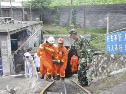 Las peligrosas minas de China han registrado un descenso en el número de muertes en años reciente debido a las mejoras en seguridad. EFE / ARCHIVO