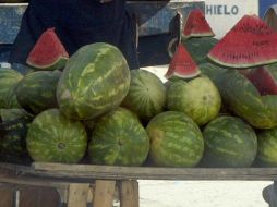 El licopeno que contiene la sandía posee efectos antienvejecimiento, así como efectos protectores contra algunos tipos de cáncer. EL INFORMADOR / ARCHIVO