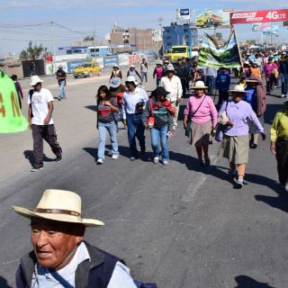 Protestan en Perú contra mina del Grupo México