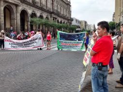 Los comerciantes esperan que los reciba personal del Ayuntamiento de Guadalajara para que les den una respuesta. EL INFORMADOR /
