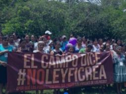 El FUADO convocó a una concentración nacional de defraudados por cajas de ahorro, uniones de crédito y microfinancieras. TWITTER / @fuadoac